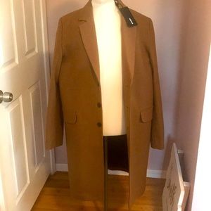 Camel color trench coat